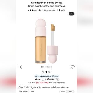 Rare Beauty Liquid Touch Brightening Concealer - 230N